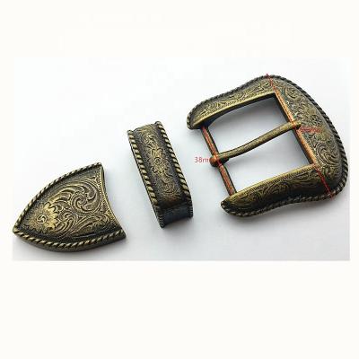 China Durable.attractive Fashion3 Piece Factory Belt Buckles Buckle Sets For Belt for sale