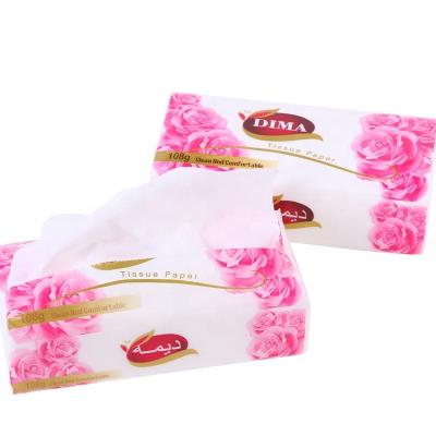 China Tissue 100% Wood Pouch Primary Soft Plastic Pouch Sachet Facial Tissue White Wood Household 3 Ply for sale