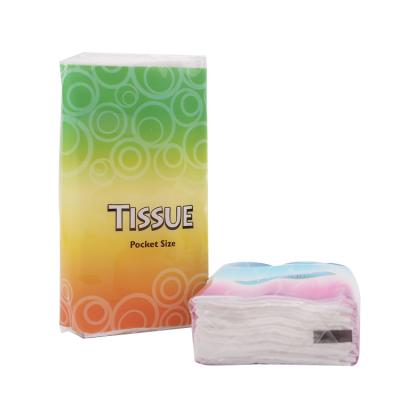 China Original Pocket Tissue 8 Pack Tissue Wood Pulp Pocket Square Tissue 2 Ply Tissue for sale