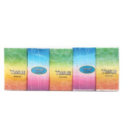 China Pocket Tissue Original Wood Pulps Facial Tissue Paper 2 Ply Tissue 10 Pack Tissue for sale