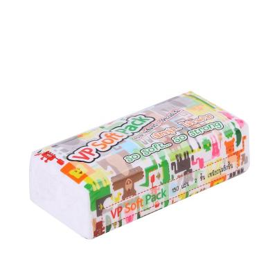 China Eco-friendly High Quality Facial Tissue Tissue Paper Pouch Facial Soft Tissue 3 Ply Facial Tissue Paper for sale