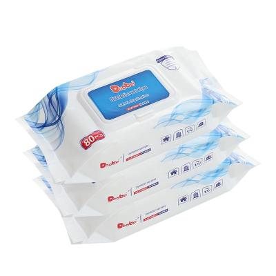 China Eco-friendly Cheap Convenient 75% Alcohol Wiper Sanitary Paper Spunlace for Cleaning for sale