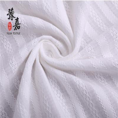 China Antistatic Dyed Cotton Dobby Gauze Shirts Fabric Baby Clothing Fabric for sale