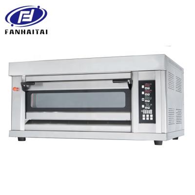 China FHT-China Factory Wholesale Price Commercial Bakery Supply Commercial Equipment Baking Oven Luxury Electric Bakery Single Double Deck Tray for sale