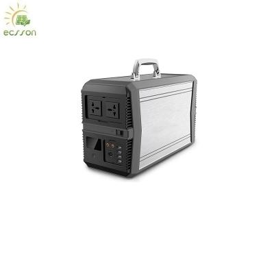 China 1500w Power Supply Generator With Lithium Battery Pack , Portable Power Station For Outdoor Working Device 408*163*256*mm for sale