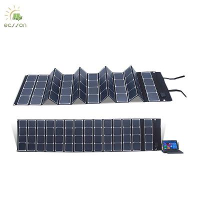 China PET+EVA+Sunpower solar cell+TPT laminated sunpower solar panel 200W foldable with high efficiency 25% portable solar panel 300W for outdoor camping for sale