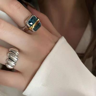 China Fashion Quality Alloy 18K Gold Gemstone Romantic Women Ring For Wedding Jewelry for sale