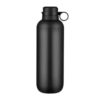 China 650ml 316 Stainless Steel Handle Tumbler Portable Water Bottle Vacuum Insulated Flask With Strap Sports Outdoor Water Bottle for sale