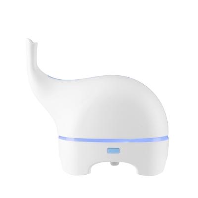 China 2021 New Household Amazon Wholesale Kids Cute Elephant Animal Shape Essential Oil Ultrasonic Air Humidifier Led Variable For Home for sale