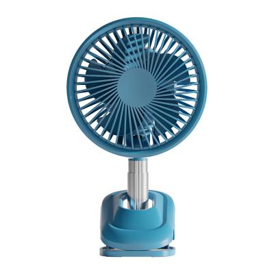 China Newest Portable Auto Shake Rechargeable Desktop Mobile Table Mini Fan 360 Degree Head USB Clip Fan Wall Mounted OEM Fan for sale