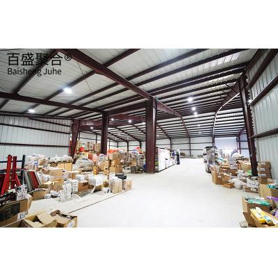 China Prefabricated School Steel Structure Building Metal Workshop Modular Warehouse for sale