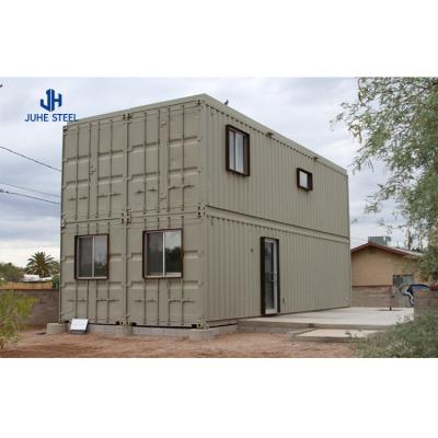 China Hotel Flat Pack Container House Prefab 20ft Mobile Foldable Slide Out Steel Structure for sale