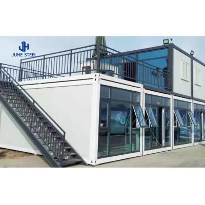 China Prefab Container houses Premade House Steel Structure Door Steel Door For Holiday Villa for sale