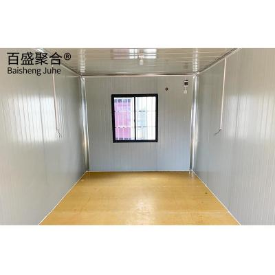 China Container House at with Roof of 50/75mm EPS Sandwich Panel/Rock Wool for sale