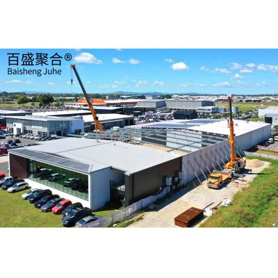 China Cutting Service Prefabricated Steel Workshop Structure Building for Storage Warehouse for sale