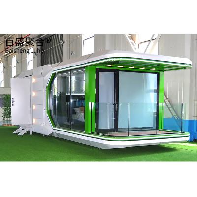 China Space Capsule Hotel Modern Prefab Homes with Eco Friendly Design and Standard Plan for sale