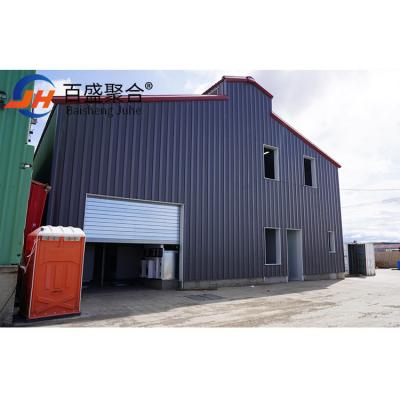 China Estructura prefabricada de acero Taller de edificios industriales con ventana de aleación de aluminio en venta