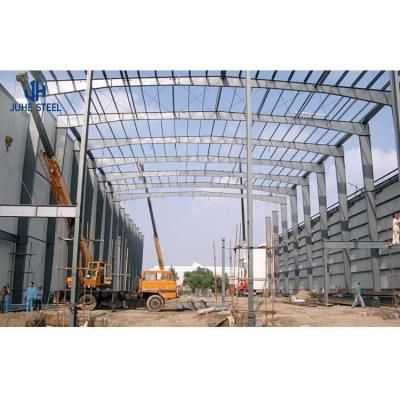 China Light Steel Q355 Q235 Frame Prefab Steel Structure Hangar For Warehouse Workshop House for sale