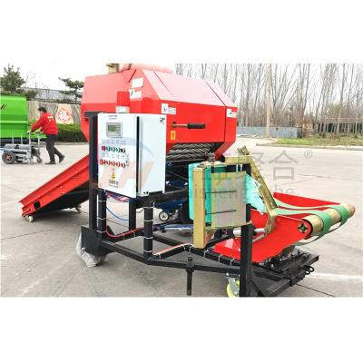 China Steel Farming and Livestock Construction 80kg Round Straw Baler with Cutting Service for sale