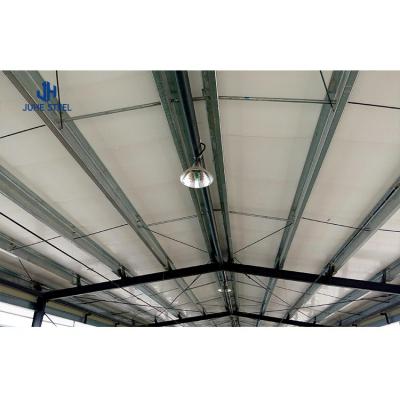 China 2-10m Height Steel Structure Cow Shed Prefab Warehouse Building With 48mm Pipe for sale