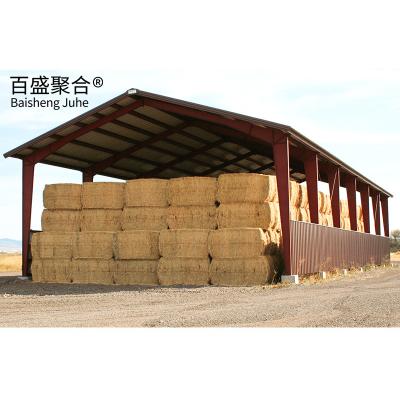 China Metal Barn Building Farm Structural Agricultural Steel Hay Shed Kits for sale