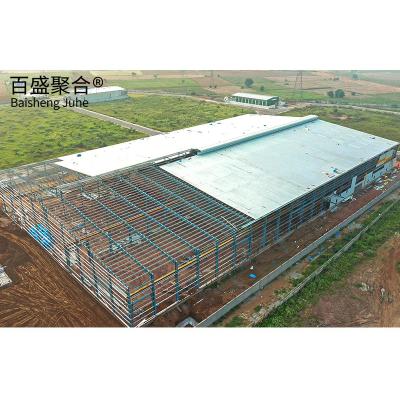 China Painted Steel Fabricated Workshop for Prefabricated Light Structural Construction for sale