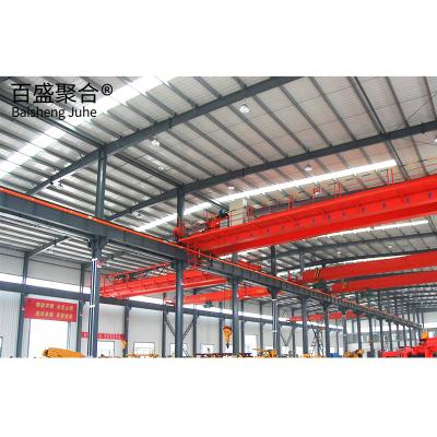 China Large Span Light Steel Frame Hot Prefab Workshop Warehouse Construction Materials for sale