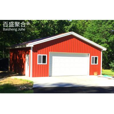 China Customized Portable Shed Carport with Steel Structure and C.Z Shape Steel Channel Purlin for sale