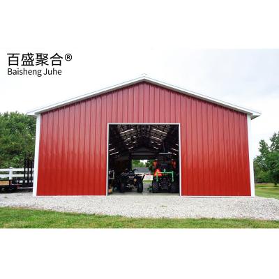 China Steel Structure Car Parking Lot Portable Garage Prefab Metal Waterproof Car Garage for sale