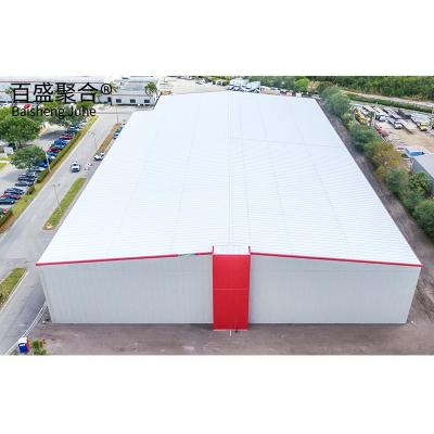 China Staalconstructies Warehouse Design met modulair prefab gebouw en aluminium allooi venster Te koop