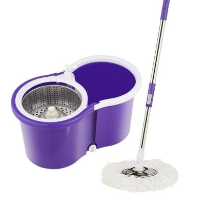 China Hot Selling Sustainable High Quality Best Price Magic Broom Floor Cleaner Spinning Mop With Spinning Bucket for sale