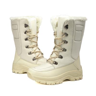 China CUSHIONING New Arrival Quality Plush Warm Stylish Designer Hi Big Size Snow Waterproof Winter Boots For Women,Boots Women Shoes,Women Boots for sale