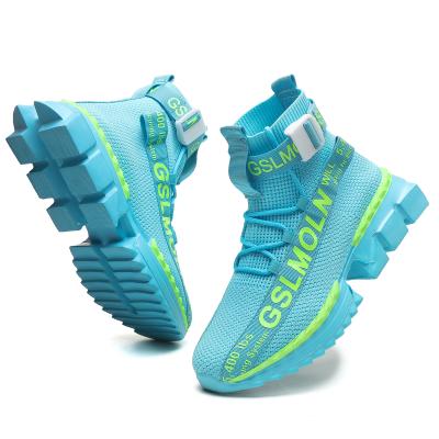 China CUSHIONING new fashion popular brand high top sports running shoes for men, sports trainers running shoes, sport running shoes for sale