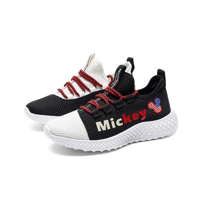 China Wholesale Fashion Breathable Flat Fly Knit Kids Famous Sports Designer Brand Kids Sneaker Running Shoes, School Shoes For Kids for sale