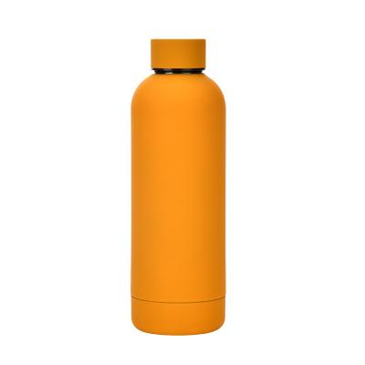 China 500ml Stainless Steel Viable Free Water Bottle BPA Double Wall Vacuum Flask for sale