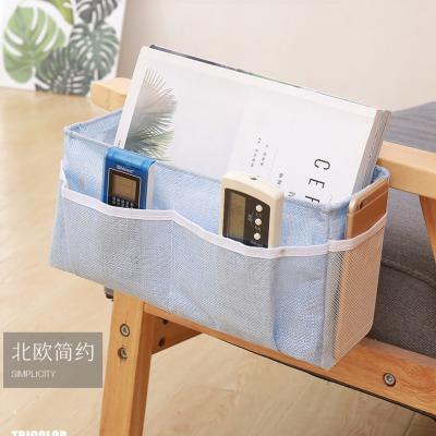 China Viable Factory Customized Bedside Storage Bag Cart Hanging Organizer for sale