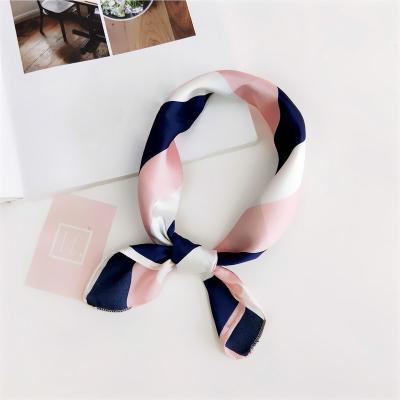 China Wholesale Square Own Design Natural Chiffon Twill Custom Digital Printing Silk Head Scarves for sale