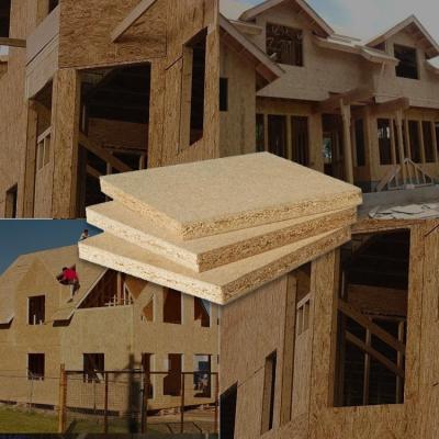 China Environmental Friendly 15mm 16mm Laminated Gray White Color Particleboard Chipboard For Making Furniture for sale