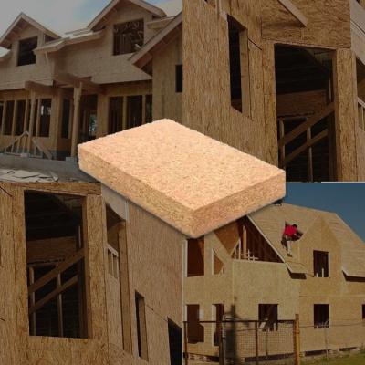 China 11mm OSB 15mm Wooden Panels Chipboard Cheap Price Environment Friendly For Construction Use for sale