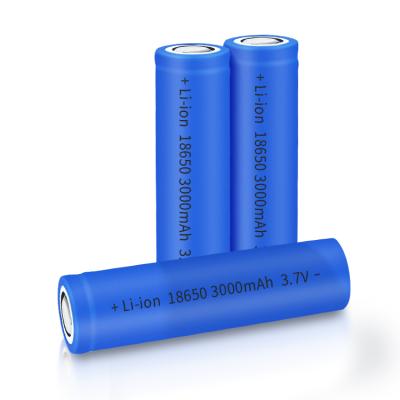 China Machine- High Capacity Lithium Ion 18650 3.7V 3000mAh Li-ion Rechargeable Battery for sale