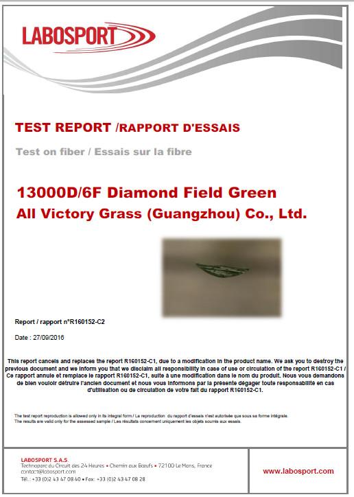 UV Resistance Test - All Victory Grass (Guangzhou) Co., Ltd