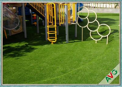 China High Density Natural Looking Playground Artificial Grass Safe For Children for sale