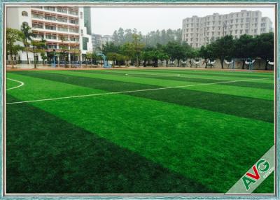 China Monofilament PE Football Artificial Turf Anti - UV Soccer Synthetic Grass for sale