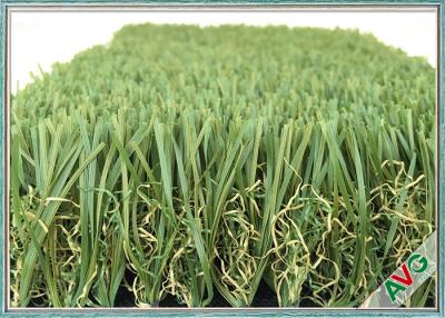 China Soft / Comfortable Feeling Landscaping Artificial Grass 12800 Dtex Fireproof for sale