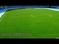 Synthetic Garden Artificial Grass 35mm Height Removable For Football Field