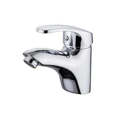 China Economic Brass Metered Faucets Bathroom Taps Basin Mixer for sale