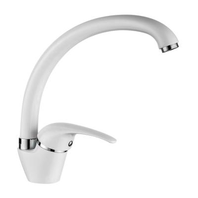 China white faucet ware grifo de cocina high quality gooseneck kitchen sanitary ware brass thermostatic faucets for sale