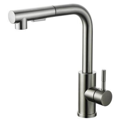 China Thermostatic Faucets Wholesale Cold-Hot Stainless Steel Kitchen Faucet Black Mixed Rotation Water Mixer Sink Faucets Wholesale for sale