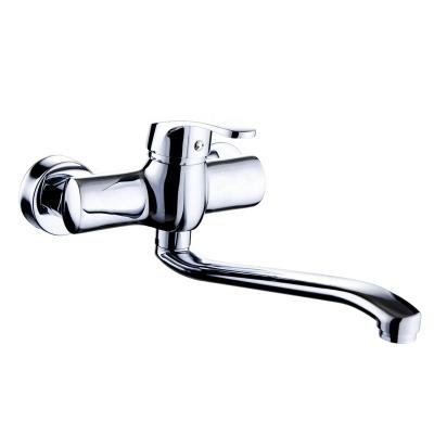 China Wall Mounted Type Kitchen Sink Thermostatic Faucets Installation Mixer for sale