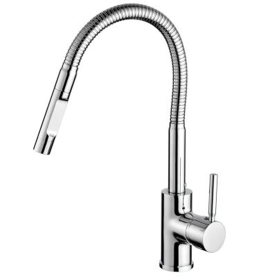 China Faucets Grifos De Cocina Thermostatic / Kitchen Faucet With Pull Down Sprayer Stainless Steel Kitchen Sink Faucet for sale